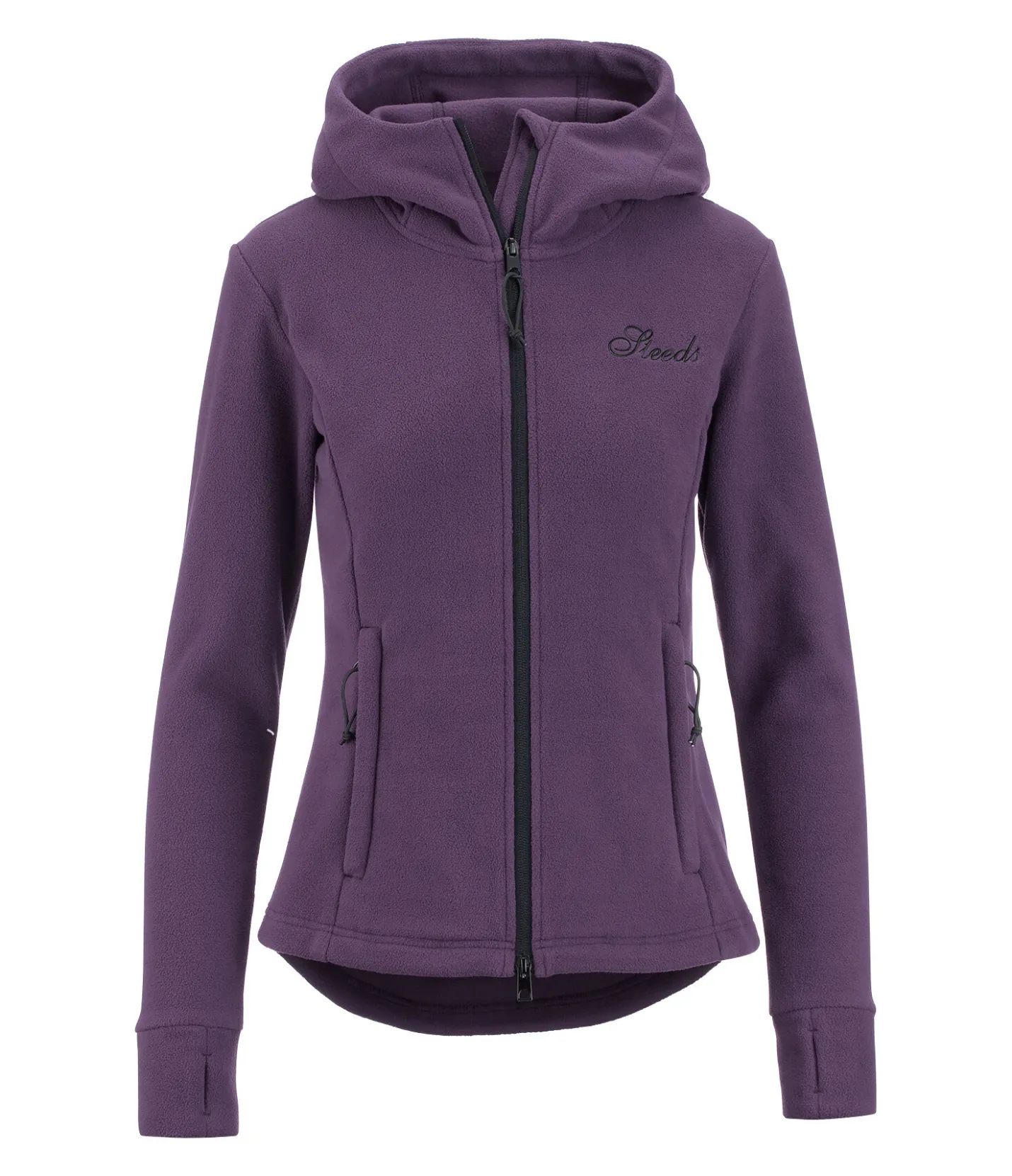 STEEDS Veste polaire à capuche hiver Kiki baie noir Discount