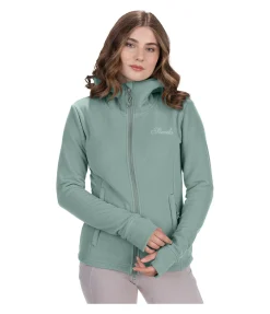 STEEDS Veste polaire à capuche hiver Kiki eucalyptus