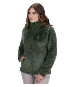 Felix Bühler Veste polaire Teddy avec capuche Lisa forêt Clearance