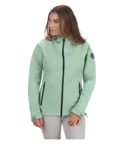 Felix Bühler Veste softshell à capuche Merle aloe vera Sale