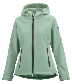 Felix Bühler Veste softshell à capuche Merle aloe vera Sale