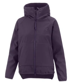 STEEDS Veste softshell à capuche Yola baie noir New