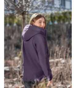 STEEDS Veste softshell à capuche Yola baie noir New