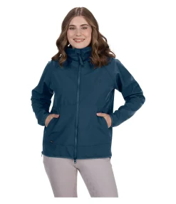 STEEDS Veste softshell à capuche Yola bleu sarcelle Hot