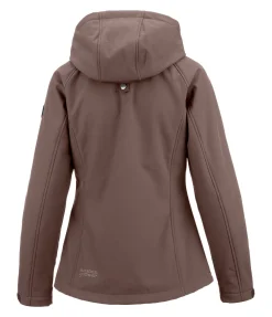 Felix Bühler Veste softshell à capuche Merle cannelle Clearance