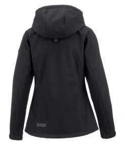 Felix Bühler Veste softshell à capuche Merle noir New