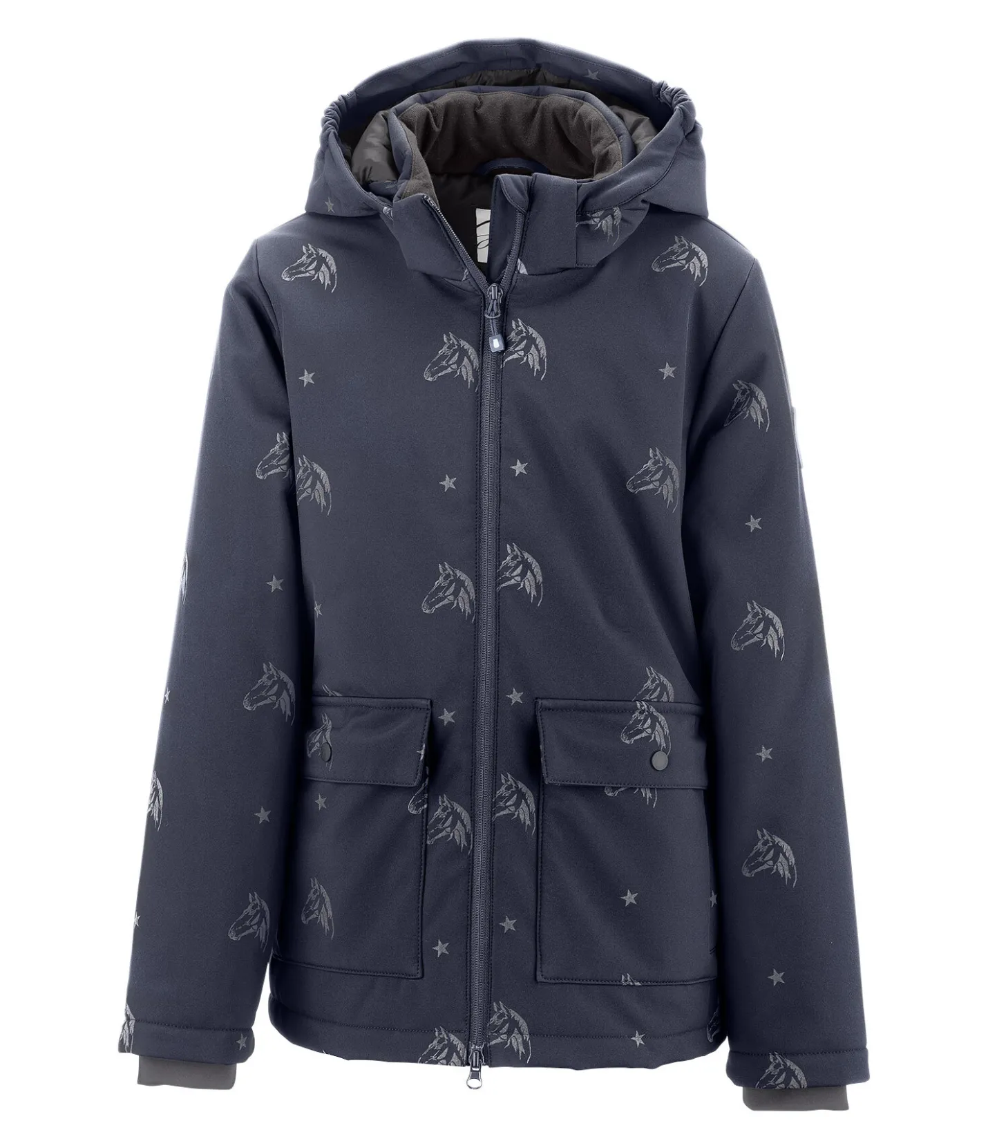 STEEDS Veste softshell d'hiver enfant Janice II marine Hot