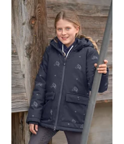 STEEDS Veste softshell d'hiver enfant Janice II marine Hot