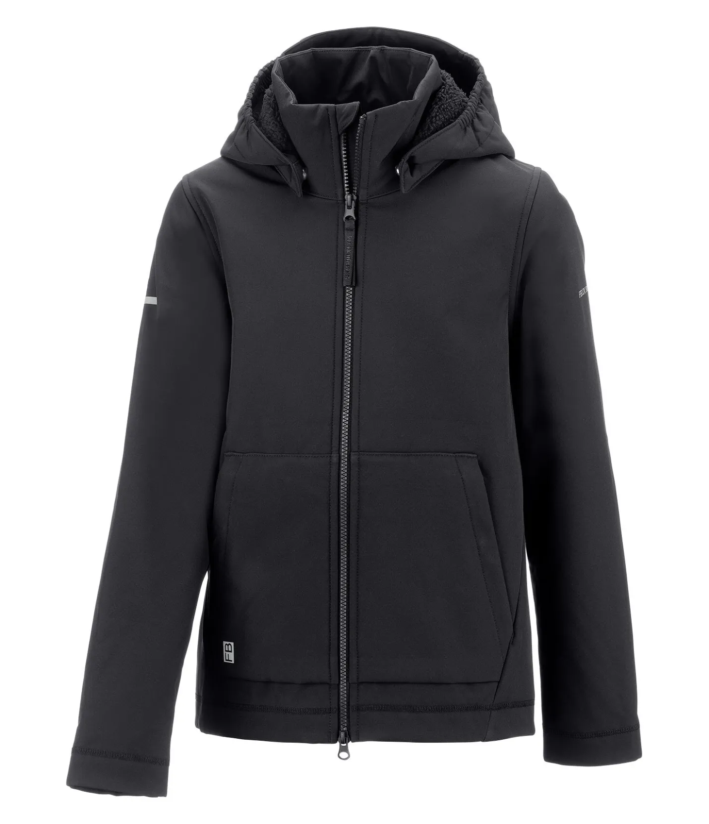 Felix Bühler Veste softshell enfant Mo noir Best