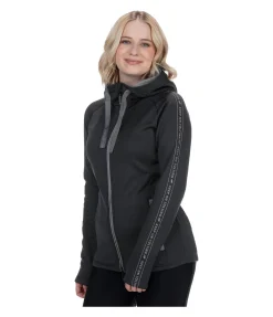 FENGUR Veste stretch Performance à capuche Viska noir Clearance