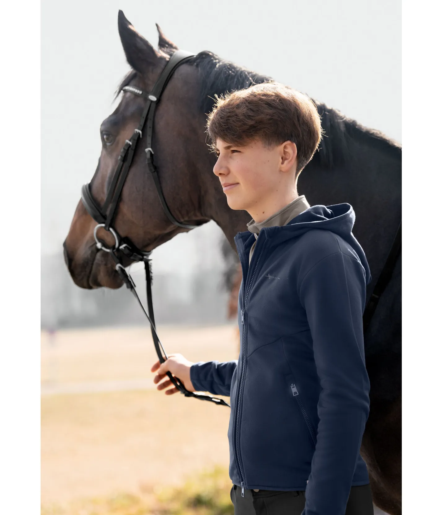 Felix Bühler Veste stretch Performance enfant Mel navy Best