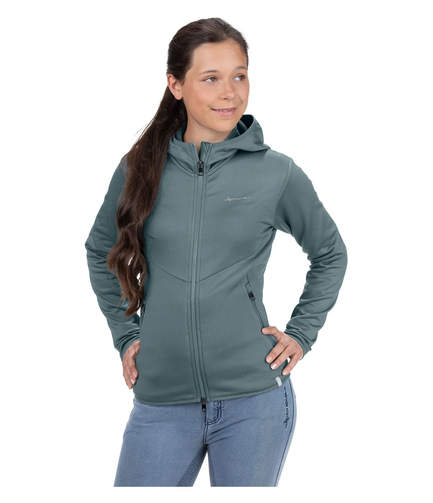 Felix Bühler Veste stretch Performance enfant Mel vert jade Best