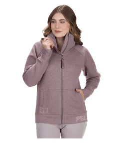 Felix Bühler Veste sweat Maila rose ancien Discount
