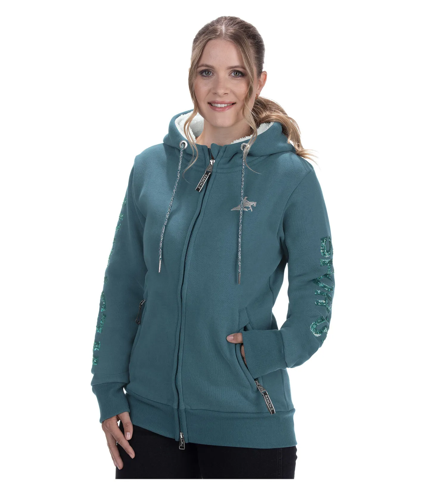 RANCH-X Veste sweat Tammy bleu profond