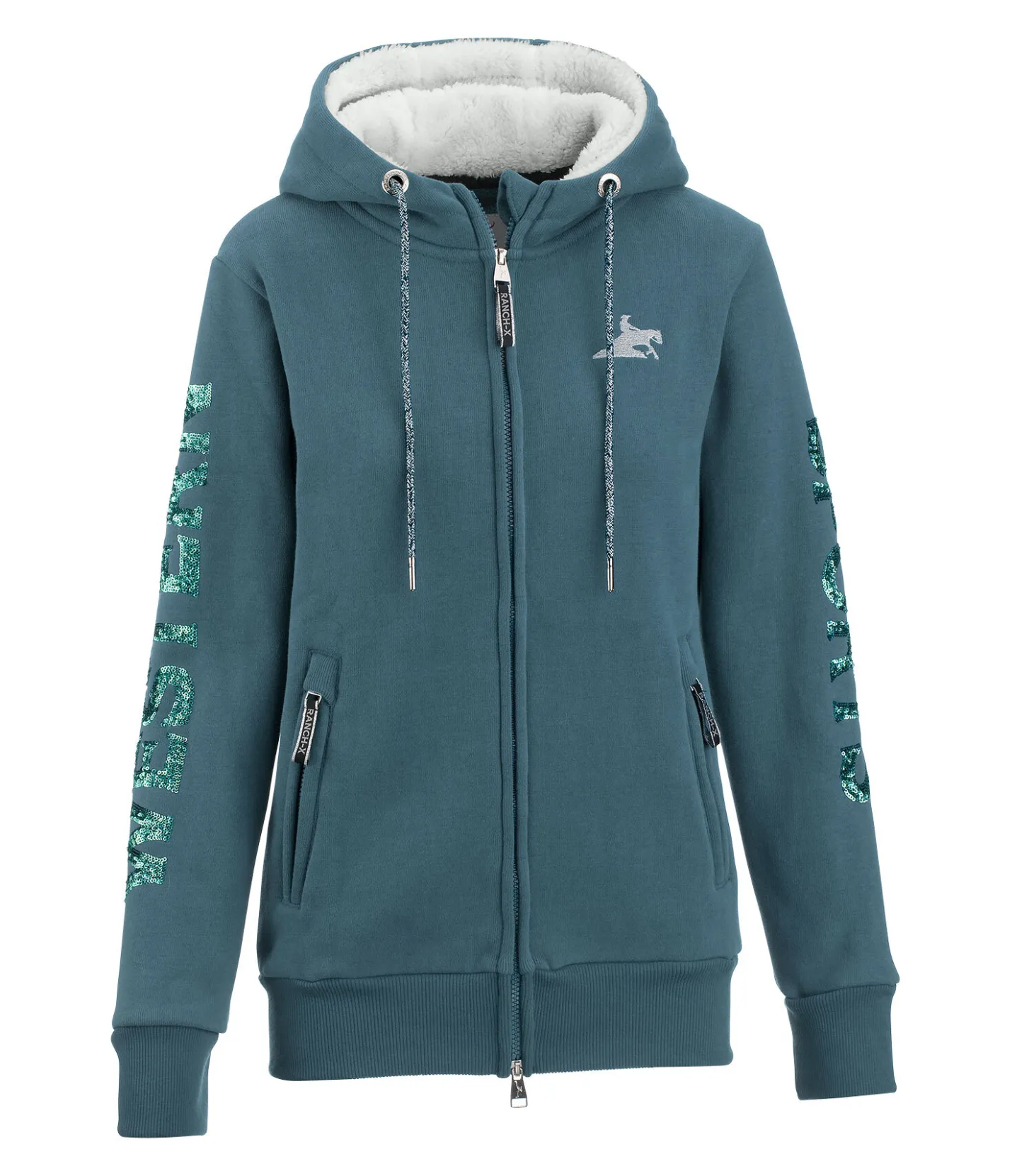 RANCH-X Veste sweat Tammy bleu profond