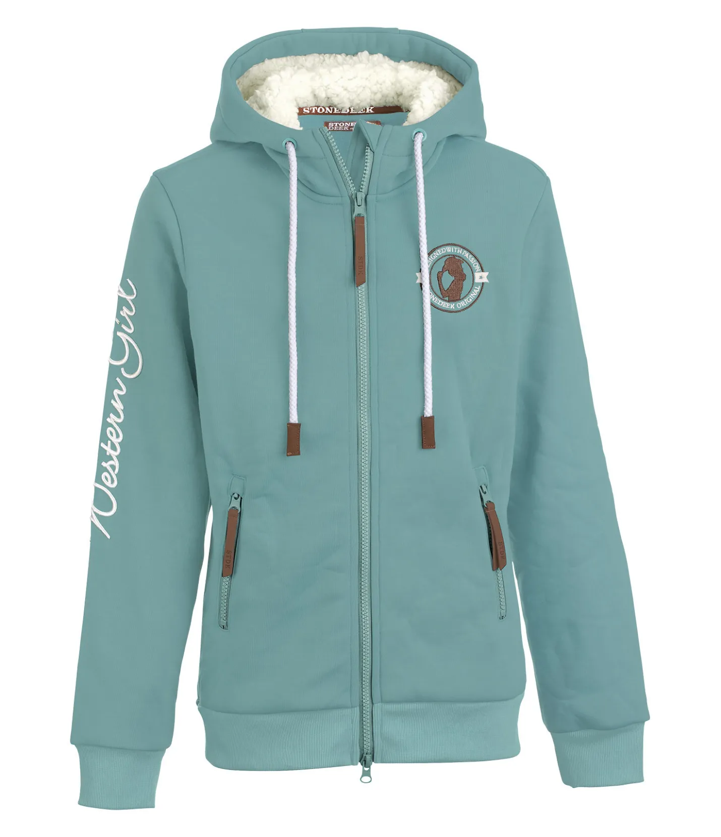 STONEDEEK Veste sweat enfant Anny bleu atlantique Outlet