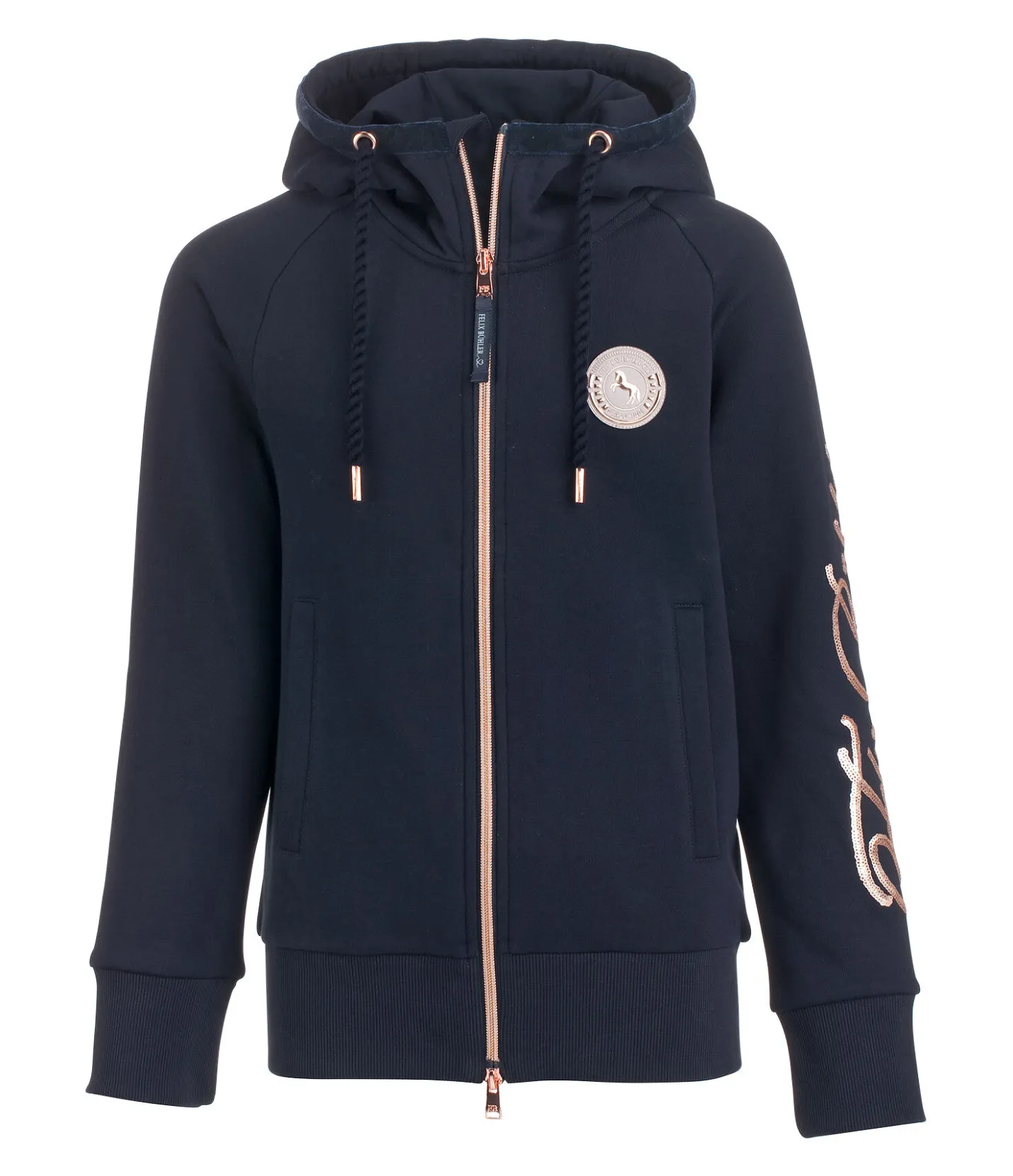 Felix Bühler Veste sweat enfant Beverly navy Online