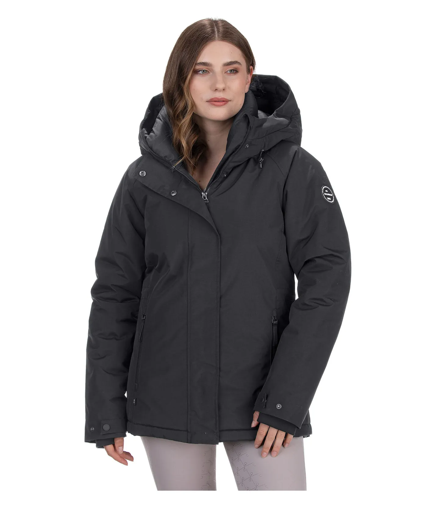 Felix Bühler Veste technique à capuche Sara noir Discount