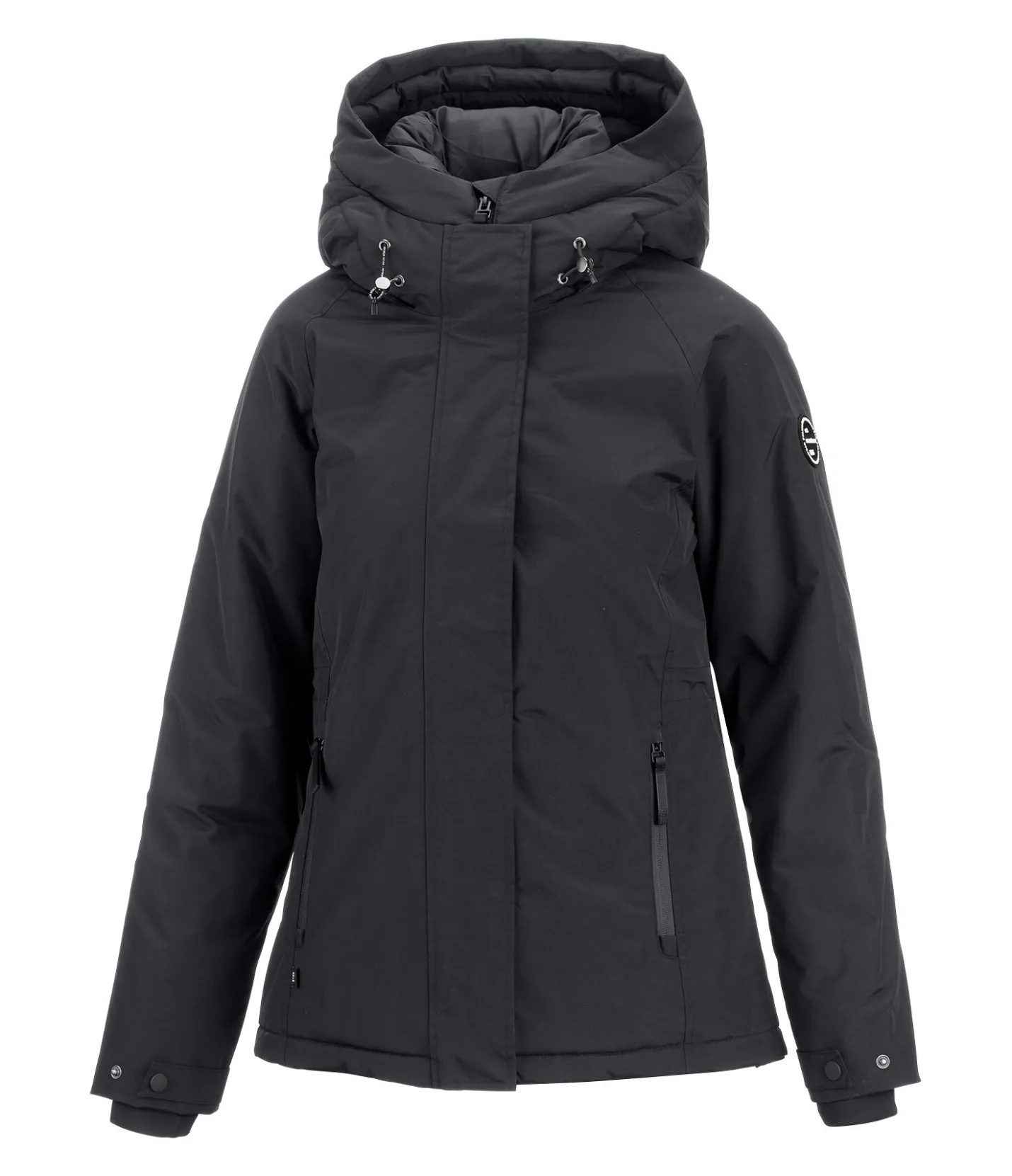 Felix Bühler Veste technique à capuche Sara noir Discount