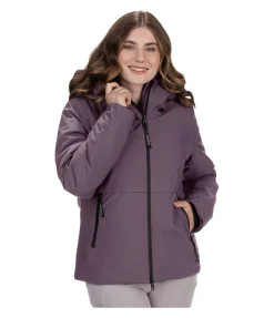 STEEDS Veste technique à capuche Firielle raisin New