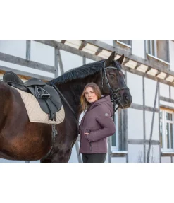 STEEDS Veste technique à capuche Firielle raisin New