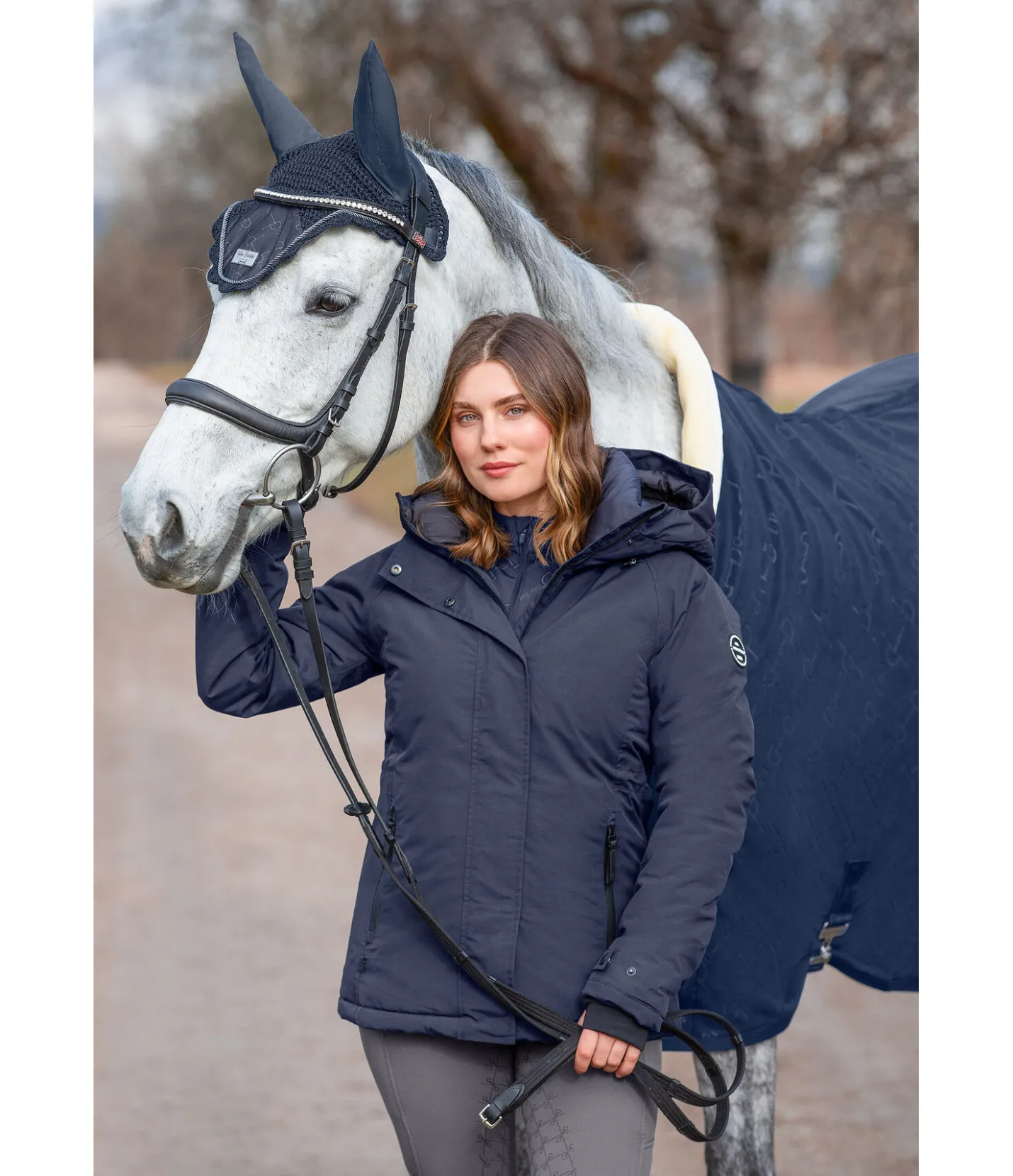 Felix Bühler Veste technique à capuche Sara navy classique New