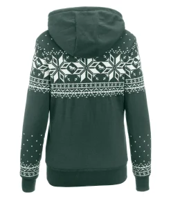FENGUR Veste tricot Norway Spirit vert foncé New